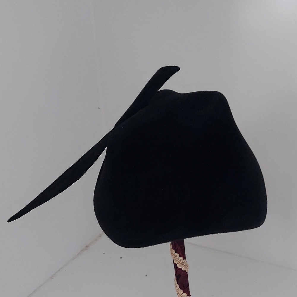 Elegant Black Beret Hat